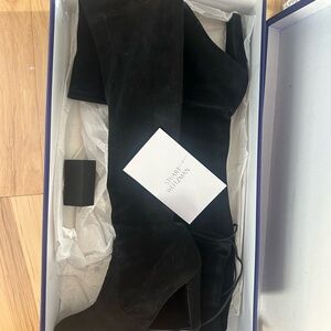 Stuart Weitzman Black Over the Knee Boots